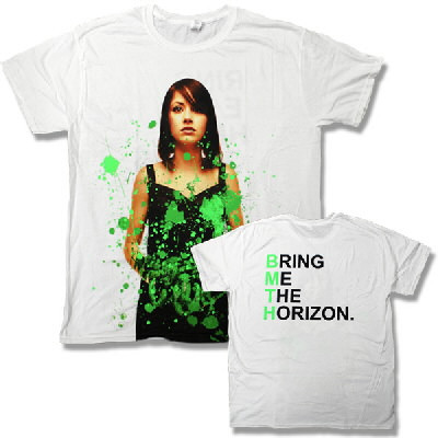 Bring Me The Horizon Suicide Season Green Junior Women's T-Shirt