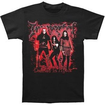 Immortal Damned In Black T-Shirt