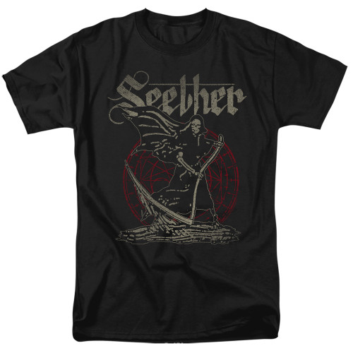Seether Reaper Adult 18/1 T-Shirt Black