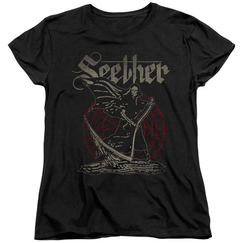 Seether Reaper Women's T-Shirt Black