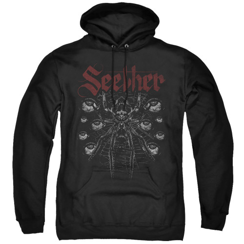 Seether Arachnoid Adult Pullover Hoodie Sweatshirt Black