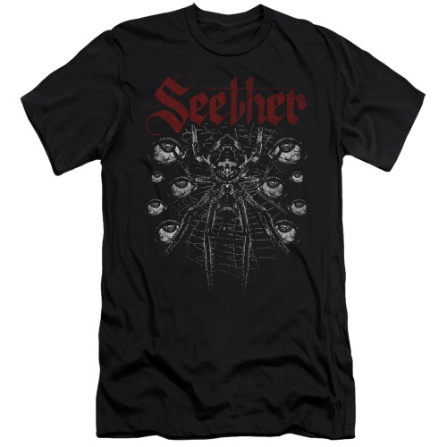 Seether Arachnoid Adult 30/1 T-Shirt Black
