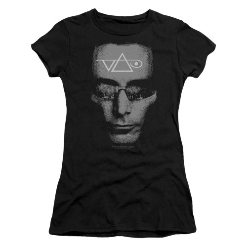 Steve Vai Vai Head Junior Women's Sheer T-Shirt Black