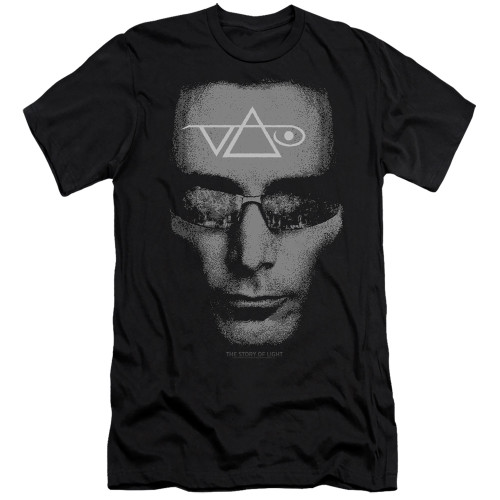 Steve Vai Vai Head Adult 30/1 T-Shirt Black