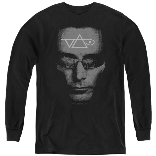 Steve Vai Vai Head Youth Long Sleeve T-Shirt Black