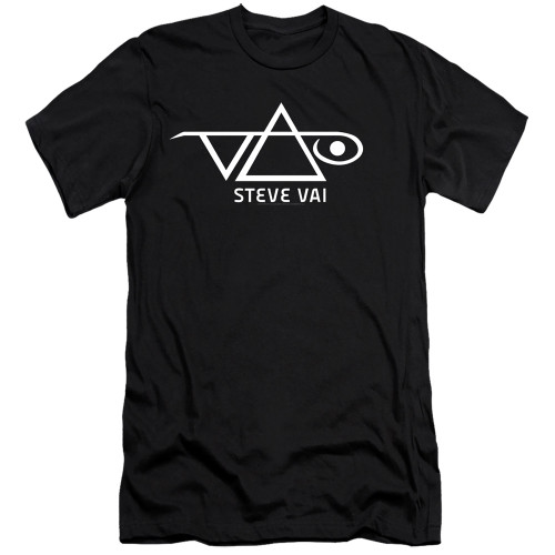 Steve Vai Logo Adult 30/1 T-Shirt Black