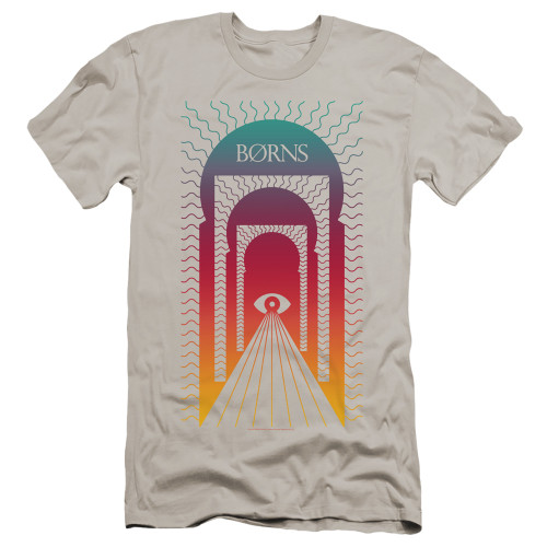 Borns Vision Premium Adult 30/1 T-Shirt Silver