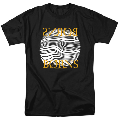 Borns Thumbprint Adult 18/1 T-Shirt Black