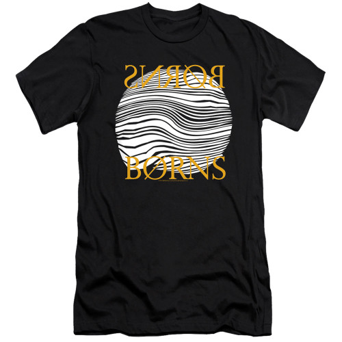 Borns Thumbprint Adult 30/1 T-Shirt Black