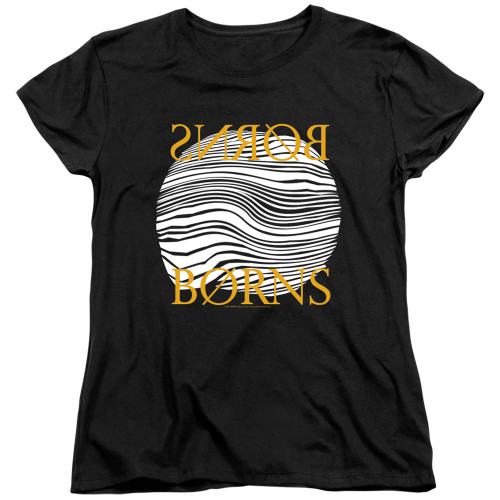 Borns Thumbprint Women's T-Shirt Black