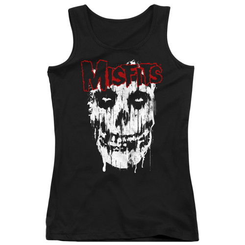 Misfits Splatter Junior Women's Tank Top T-Shirt Black