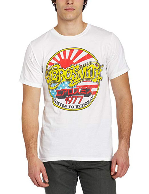 Aerosmith Boston to Budokan Vintage Inspired Slim Fit Classic T-Shirt