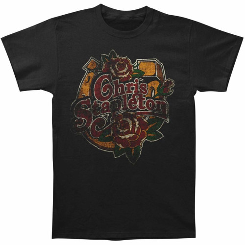 Chris Stapleton Horseshoe Roses Classic T-Shirt