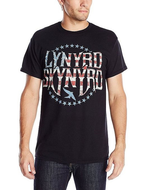 Lynyrd Skynyrd Stripes and Stars Logo Classic T-Shirt