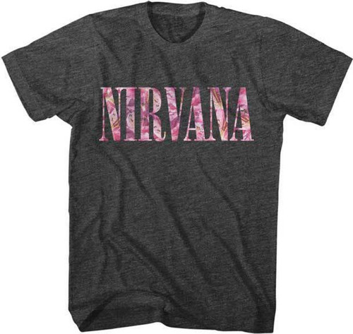 Nirvana Floral Logo Classic T-Shirt