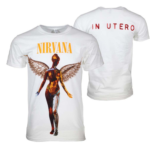 Nirvana In Utero White Classic T-Shirt