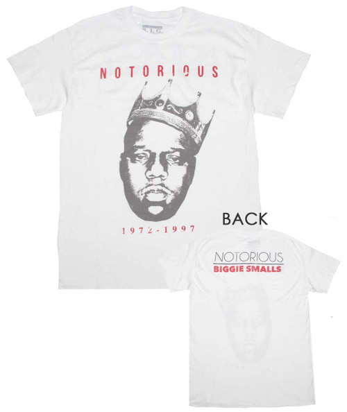 Notorious B.I.G. Vintage Biggie Crown 72-97 Classic T-Shirt