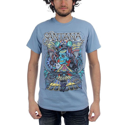 Santana Folk Skull Classic T-Shirt