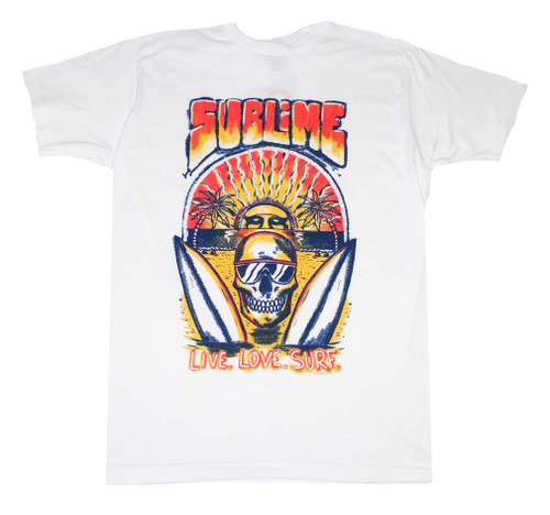 Sublime Live Love Surf Classic T-Shirt