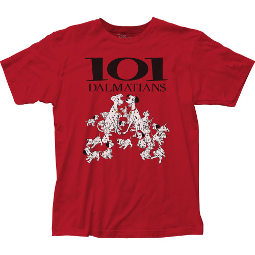 101 Dalmatians Fitted Jersey Classic T-Shirt
