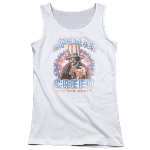 Rocky Apollo Creed Junior Women's Tank Top T-Shirt White