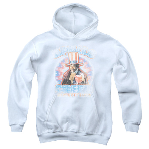 Rocky Apollo Creed Youth Pullover Hoodie Sweatshirt White
