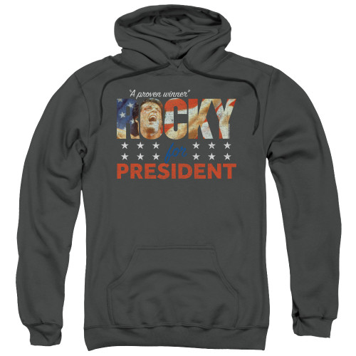 Rocky A Proven Winner Adult Pullover Hoodie Classic Sweatshirt Charcoal