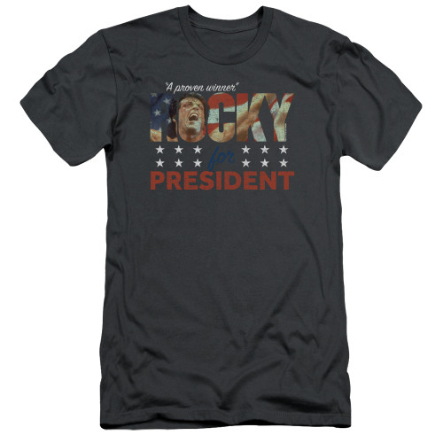 Rocky A Proven Winner Adult 30/1 Classic T-Shirt Charcoal