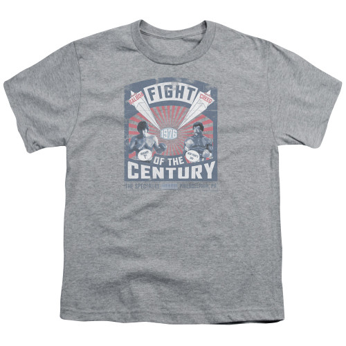 Rocky Balboa Creed Fight Poster Youth Classic T-Shirt Athletic Heather