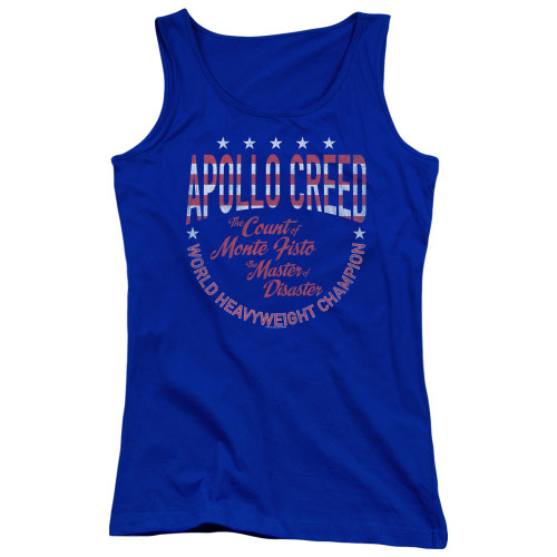 Rocky Count Of Monte Fisto Junior Women's Tank Top Classic T-Shirt Royal Blue
