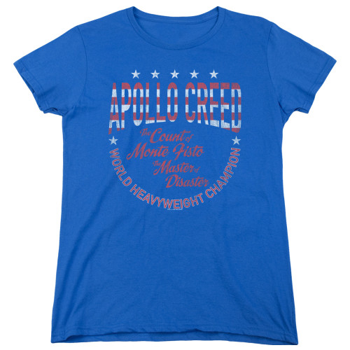 Rocky Count Of Monte Fisto Women's Classic T-Shirt Royal Blue