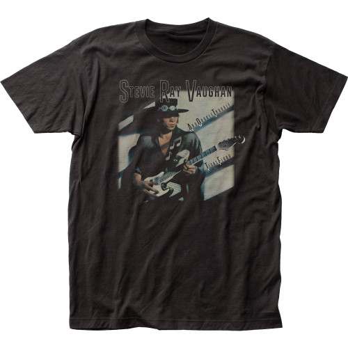Stevie Ray Vaughan Texas Flood Classic Fitted Jersey T-Shirt - Clearance