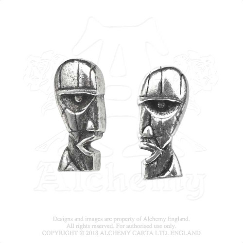 Pink Floyd Division Bell Studs Earrings by Alchemy of England
