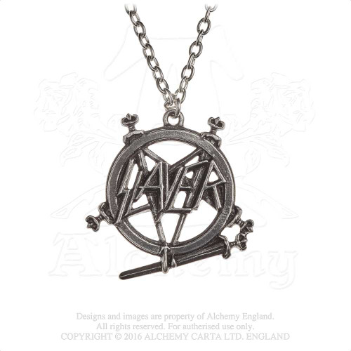 Slayer Pentagram Logo Pendant by Alchemy of England