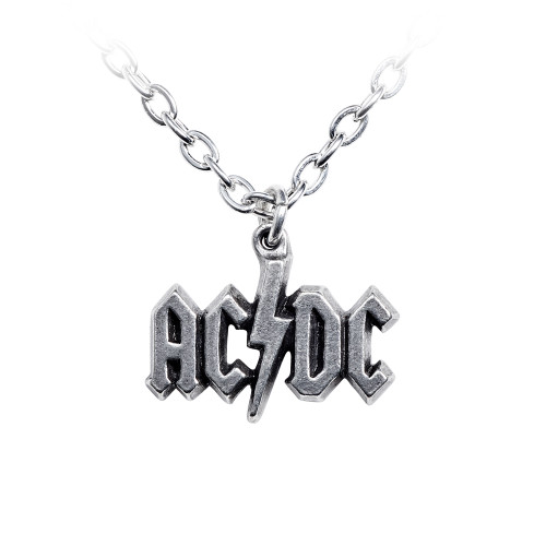 AC/DC Lightning Logo Pendant by Alchemy of England