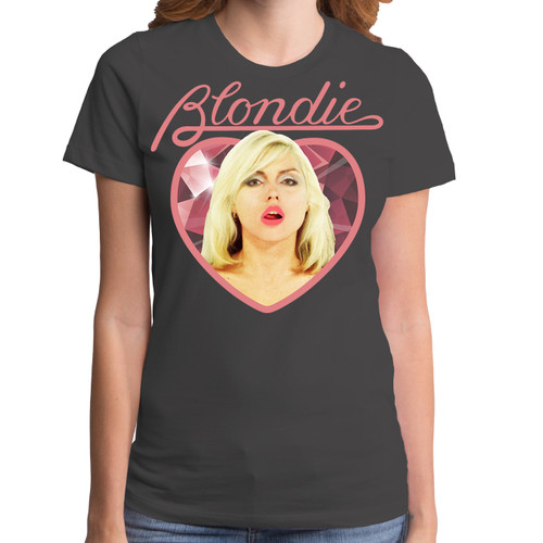 Blondie Diamond Heart Junior Women's T-Shirt