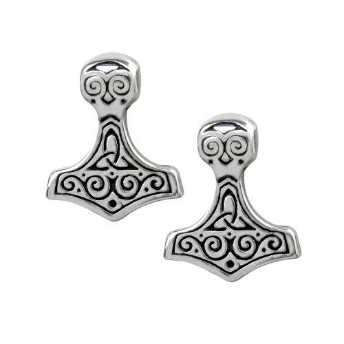 Thor Hammer Earstuds by Alchemy of England