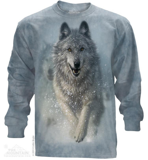 Snow Plow Adult Long Sleeve T-Shirt