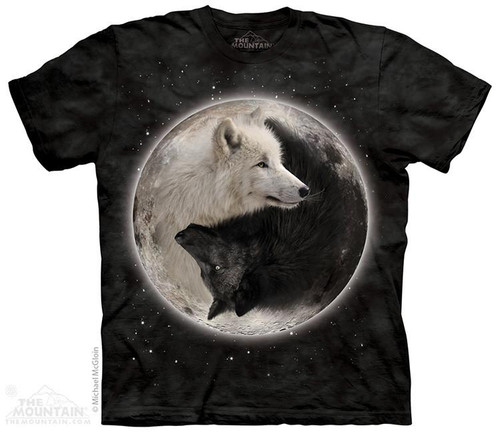 Yin Yang Wolves Youth T-Shirt