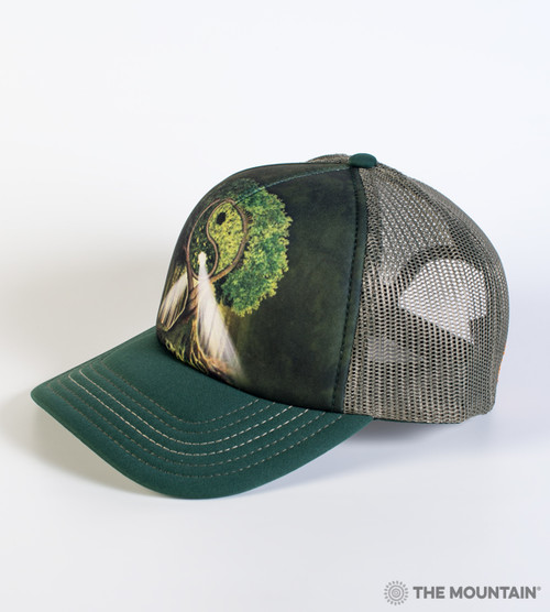 Yin Yang Tree Trucker Hat
