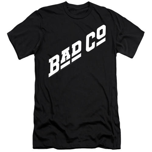 Bad Company Bad Co Logo Adult 30/1 T-Shirt Black