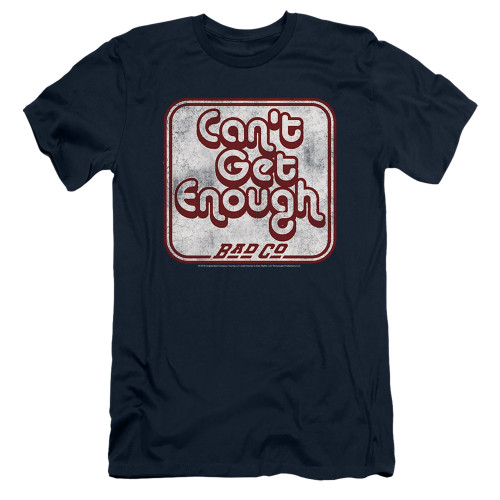Bad Company Can't Get Enough Adult 30/1 T-Shirt Navy