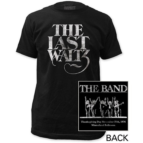 The Band The Last Waltz Fitted T-Shirt