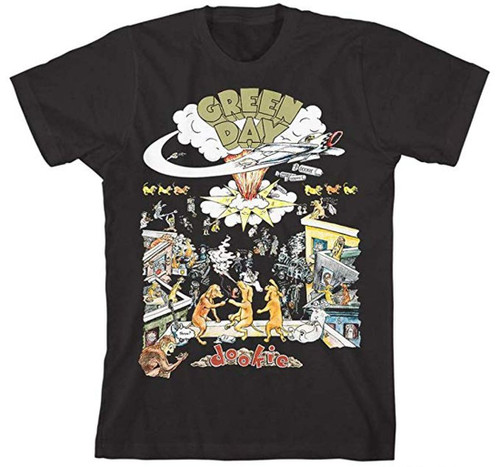 Green Day Dookie Scene Cover T-Shirt