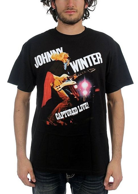 Johnny Winter Captured Live T-Shirt