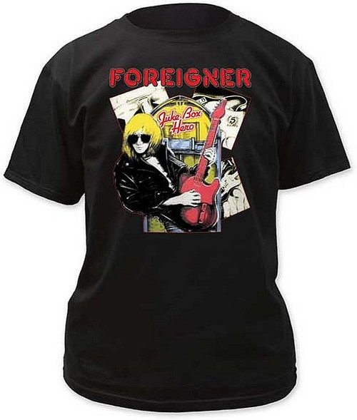 Foreigner Juke Box Hero T-Shirt