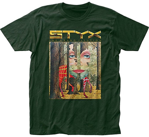 Styx The Grand Illusion Men's Fitted Jersey T-Shirt