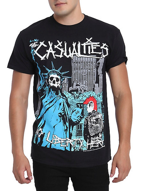 The Casualties No Liberty Here T-Shirt
