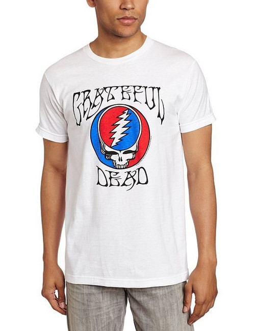 Grateful Dead Logo Steal Your Face Fitted T-Shirt