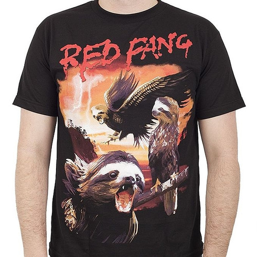 Red Fang Sloth T-Shirt